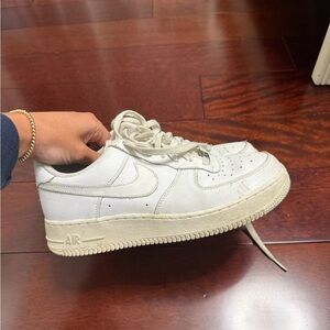 Nike White Sneakers Air Force 1s